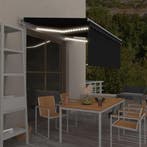 vidaXL Luifel met rolgordijn, LED en windsensor 3,5x2,5 m, Verzenden, Nieuw