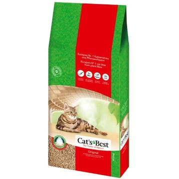 Cats Best Original - 40 liter (17,2 kg) (Kattenbakvulling), Dieren en Toebehoren, Verzenden, Nieuw