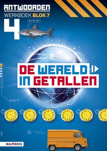 De wereld in Getallen versie 5 Antwoorden blok 7 groep 4, Boeken, Schoolboeken, Verzenden, Nieuw