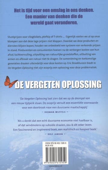 De vergeten oplossing 9789045315959 Eric Broekhuizen, Verzenden, Zo goed als nieuw, Eric Broekhuizen