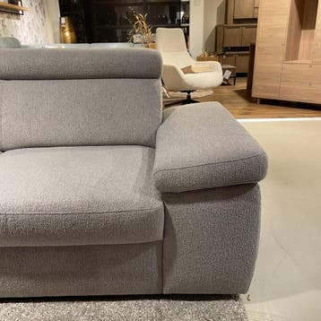 Hoekbank Temiso - Grijs - Pronto Wonen, Huis en Inrichting, Hoekbank, Nieuw, Ophalen of Verzenden, 200 tot 250 cm