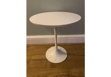 Bijzettafel - Tulip bijzettafel - Aluminium, Hout - Maurice
