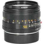 Tweedehands Leica 50mm f/2.0 Summicron-R Leitz CM5492, Ophalen of Verzenden, Gebruikt, Standaardlens