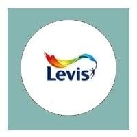5 x Levis Ambiance Lak Turkse Steen 6416 Satin - 0,75 Liter, Verzenden, Nieuw
