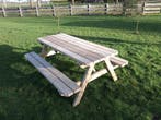 Picknicktafel standaard Geïmpregneerd vuren 1,90 m, Ophalen, Nieuw, Inklapbaar, Rechthoekig