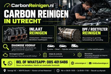 Carbon reinigen Utrecht | Inlaat & Roetfilter / DPF reinigen, Overige werkzaamheden