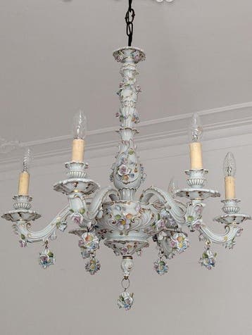 Capodimonte - Plafondlamp - Keramiek - Ceramica Capodimonte