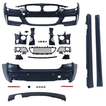 M-Pakket Sportpakket BMW 3 Serie F30 en LCI B5763, Nieuw, Voor, BMW, Bumper