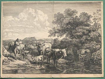 Nicolaes Pietersz. Berchem (1620-1683) - Jan de Visscher