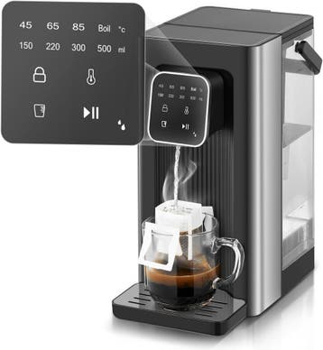 Warmwaterdispenser 2.5L | Retourdeal 56% Korting, 2 liter of meer, Ophalen of Verzenden, Zo goed als nieuw, Rvs