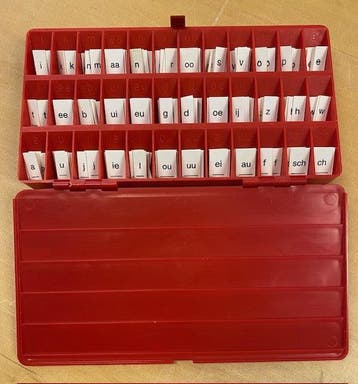 Letterdoos Rood compleet, Verzenden, Nieuw
