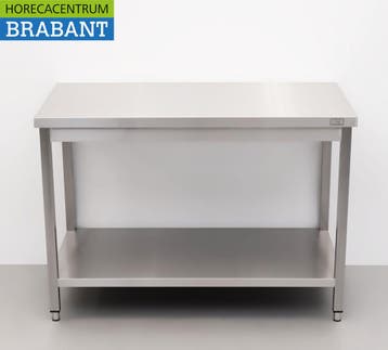 HCB RVS Werktafel Tafel Basic-line 120 x 60 x 85 cm Horeca, Ophalen of Verzenden, Nieuw in verpakking