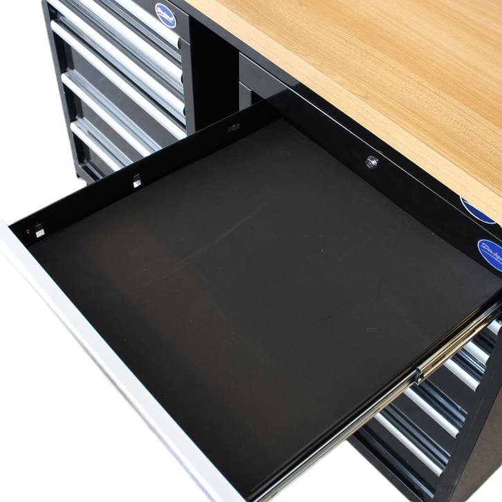 Datona Rubberen mat 25 stuks - 52 x 52 cm - Datona - Zwart, Doe-het-zelf en Verbouw, Gereedschapskisten, Nieuw, Ophalen of Verzenden