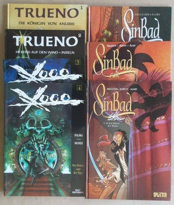 SinBad / Trueno / Xoco - German edition - 7 Album, Nieuw