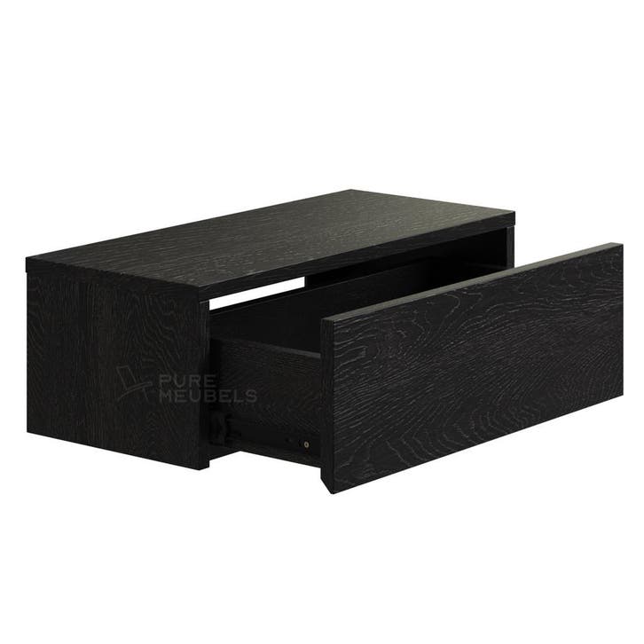 Gangkast Zwevend 60 x 20 x 15 cm - Zwart, Huis en Inrichting, Kasten | Wandmeubels, Ophalen of Verzenden