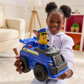 PAW Patrol - Chase Politieauto - RC - speelgoedvoertuig, Ophalen of Verzenden, Zo goed als nieuw