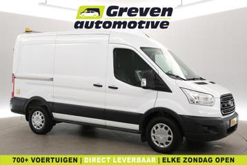 Ford Transit 2.0 TDCI L2H2, Stof, Gebruikt, Euro 6, Wit