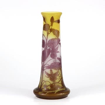 Emile Gallé, Établissements Gallé - Vaas - Glas