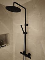 Regendouche mat zwart structuur - 0035, Doe-het-zelf en Verbouw, Sanitair, Ophalen, Nieuw, Douche