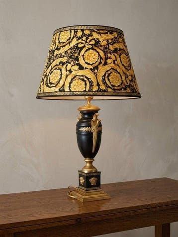 Versace - Gianni Versace - Tafellamp - Keramiek, Verguld, Nieuw