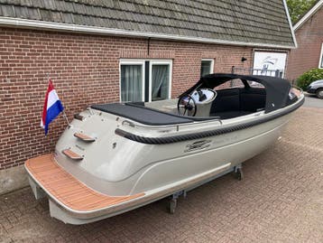 Primeur 715 met Suzuki 60 pk | snelvarend! | Compleet |, Nieuw, Polyester, Benzine, Buitenboordmotor