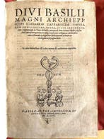 Basilius von Caesarea - Omnia, quae ad nos extant, opera -, Antiek en Kunst, Antiek | Boeken en Bijbels