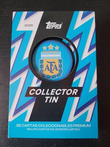 Topps - 1 Box - collector tin argentina 2026 Topps, Nieuw