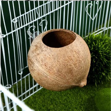 Kokosnoot Vogelnest – Hangend Nesthuis voor Kleine Vogels