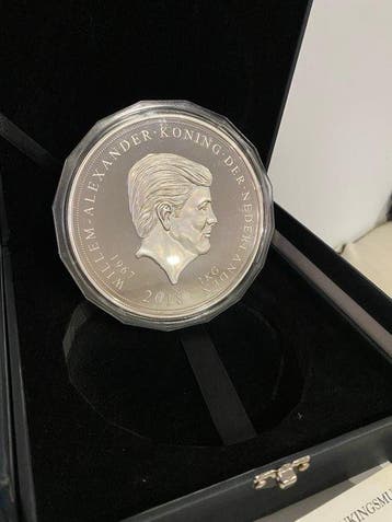 Nederland. 1 Kilo 2018 Willem-Alexander (Zonder, Postzegels en Munten