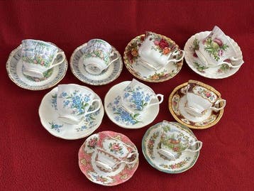 Royal Albert - Tafelservies (9) -  Highland Thistle