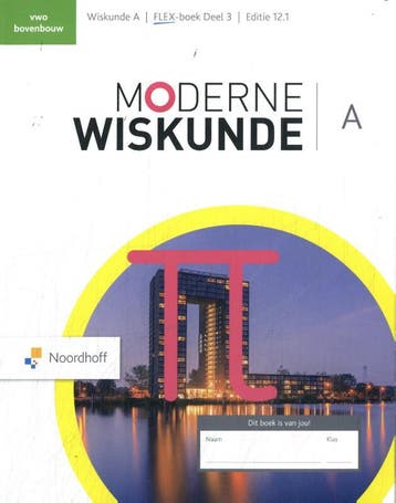 Moderne Wiskunde 3 vwo bovenbouw FLEX boek A 9789001054571, Boeken, Techniek, Zo goed als nieuw
