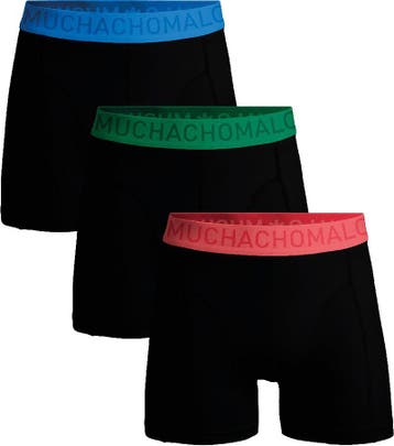 Muchachomalo Boxershorts Microfiber 3-Pack 36 maat XL Heren, Verzenden, Zwart, Muchachomalo, Boxer