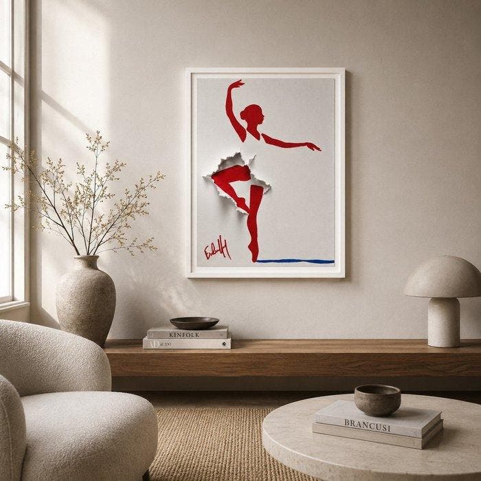 Henry Escobar - la Danseuse ( Impression giclée Fine Art, Antiek en Kunst, Kunst | Designobjecten