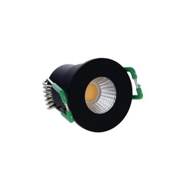 Mini Inbouwspot TOLOS | 12 Volt | Ø28mm | 3W | IP65 | Zwart, Ophalen of Verzenden, Nieuw, Kunststof, Plafondspot of Wandspot