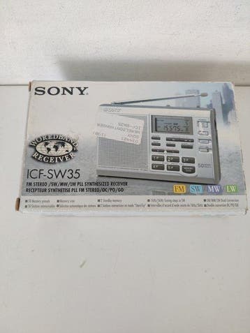 Sony - ICF-SW35 Radio, Audio, Tv en Foto, Radio's, Nieuw