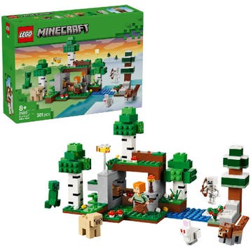 LEGO Minecraft bouwset Eerste nacht van €40,99 voor €29,94, Ophalen of Verzenden, Nieuw