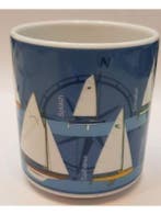 scheepsservies mok met opdruk captain skipper  crew enz, Verzenden, Nieuw, Kombuis en Sanitair