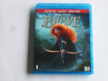 Brave (Blu-ray 3D + Blu-ray + Bonus Disc) Disney, Ophalen of Verzenden, Zo goed als nieuw