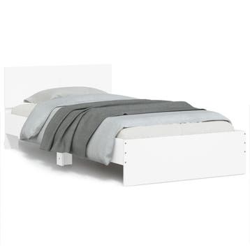Ledikant 100x200 Wit | 41% Korting - Laatste kans, Huis en Inrichting, Slaapkamer | Bedden, 100 cm, Eenpersoons, Wit, Ophalen of Verzenden