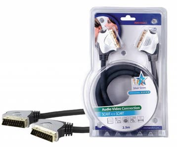 Scartkabel High Quality 21 pins 2.5 meter, Ophalen of Verzenden, Nieuw, Kabel of Snoer