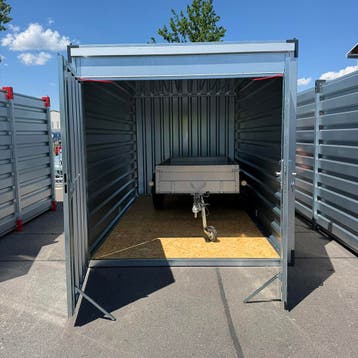 NIEUW Materiaalcontainer 3x 2,4x 2,4m extra Breed en hoog!