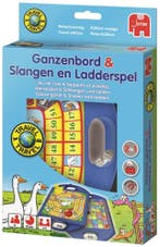 Ganzenbord / Slangen & Ladderspel Reisspel | Jumbo -, Hobby en Vrije tijd, Gezelschapsspellen | Bordspellen, Verzenden, Nieuw