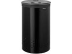 Brabantia Wasmand - 60 l - Quick-Drop opening - Matt Black /, Verzenden, Zo goed als nieuw
