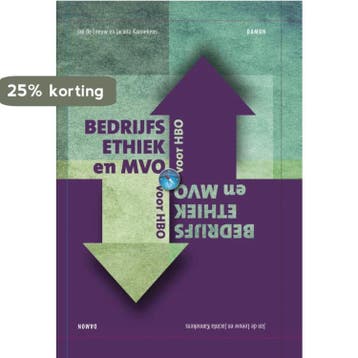 Bedrijfsethiek en MVO voor HBO 9789460360589, Boeken, Verzenden, Zo goed als nieuw, Jacinta Kannekens