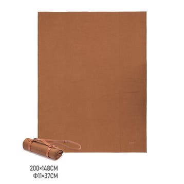 Picknickkleed - 200x150cm - Bruin - Kleed voor Picknickdeken, Verzenden, Nieuw
