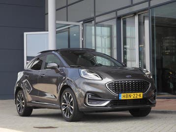 Zakelijke Lease |  Ford Puma 1.0 EcoBoost Hybrid ST-Line X, Handgeschakeld, SUV of Terreinwagen, Zilver of Grijs, Lease