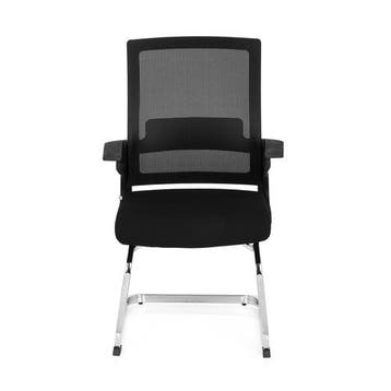 Vergaderstoel | Met Armleuning | Stof | Zwart | Inventor V, Verzenden, Nieuw