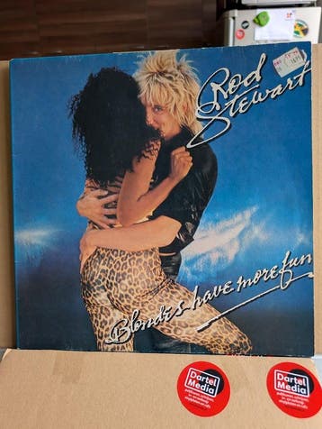 Rod Stewart - Blondes Have More Fun, Cd's en Dvd's, Vinyl | Rock, Ophalen of Verzenden, Gebruikt