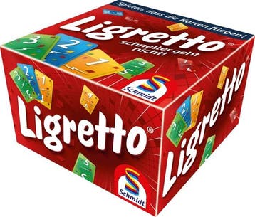 Ligretto Rood | Schmidt - Kaartspellen, Verzenden, Nieuw