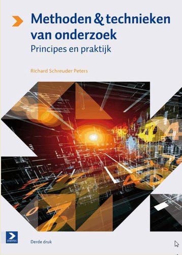 9789039526897 Methoden en technieken van onderzoek, Verzenden, Zo goed als nieuw, Richard P.I.J. Schreuder Peters